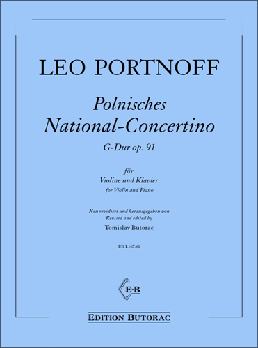 Cover - Leo Portnoff, Polnisches National-Concertino op. 91